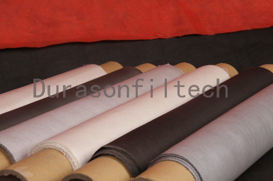 High performance fiberglass filter fabric