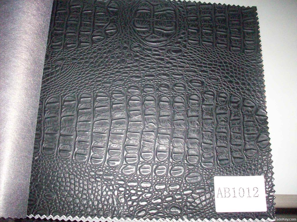 Alligatorskin Embossed PVC artificial leather