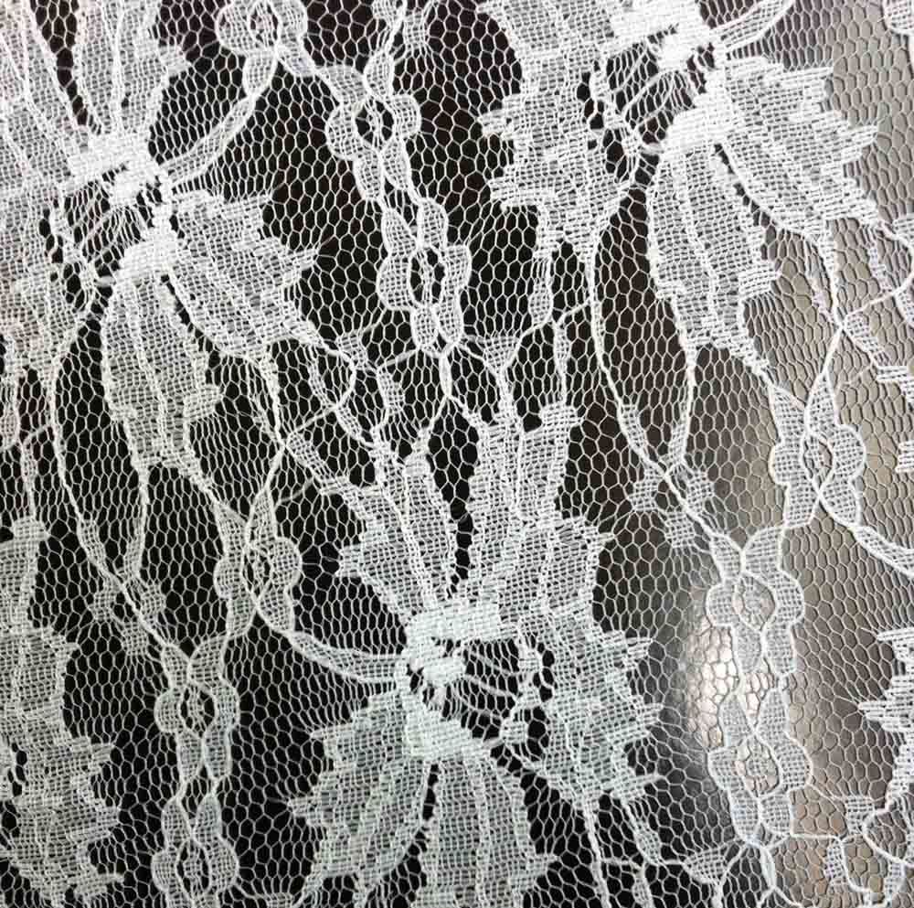 Maple leaf lace fabric