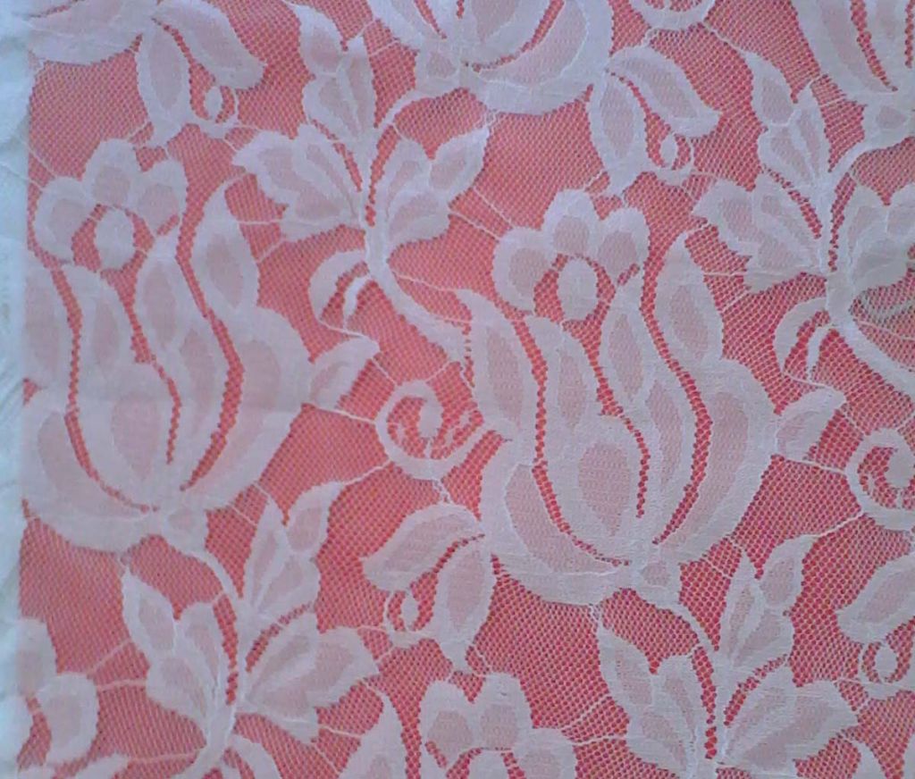 Lantern flower lace fabric