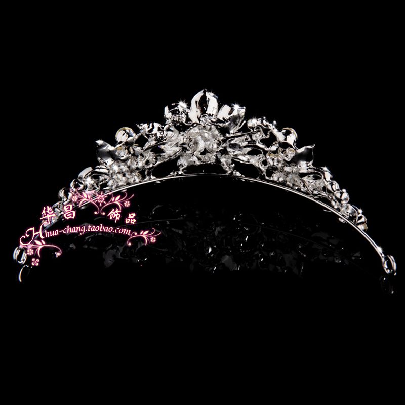 Huachang accessories bridal jewelry sets jewelry chain necklace crown wedding tiara wedding necklace wedding dress 056