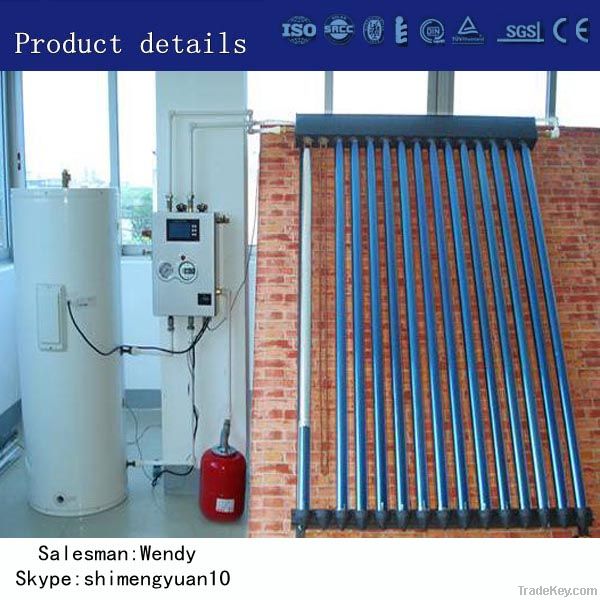 200 L Pressurized Copper Coil Rooftop Split Solar Collector& Solar