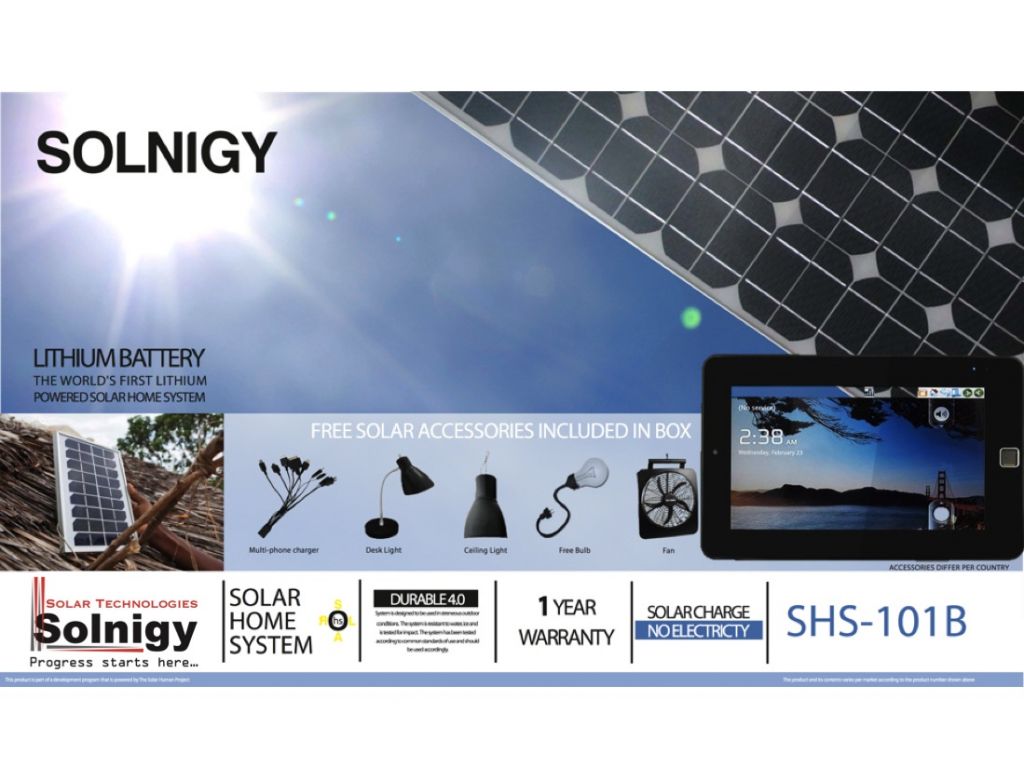 Portable Off-Grid Solar Energy For Tablet PC