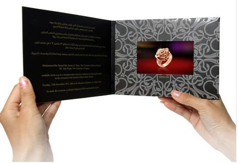 VIdeo Brochure, Video Print, Video Greeting Card, Video Box, Digital Advertising Card