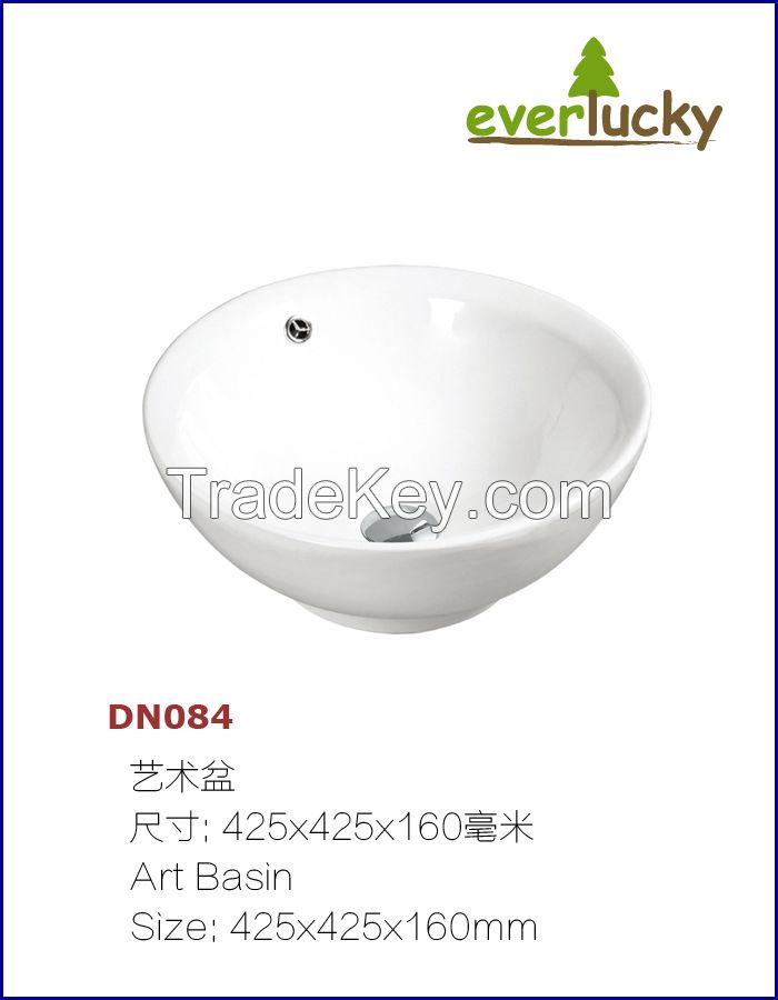 Countertop Ceramic Sink Wash Basin Dn084