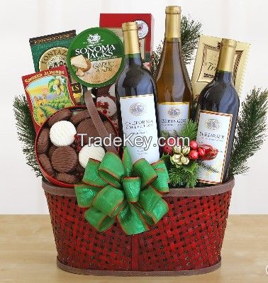 wicker basket &amp; storage basket for Christmas holiday use. Eco-Friendly