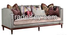 American style leather sofa