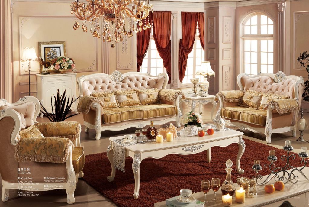 High-Grade European Style Home Furniture, Solid Wood Furniture, High-Grade Furniture