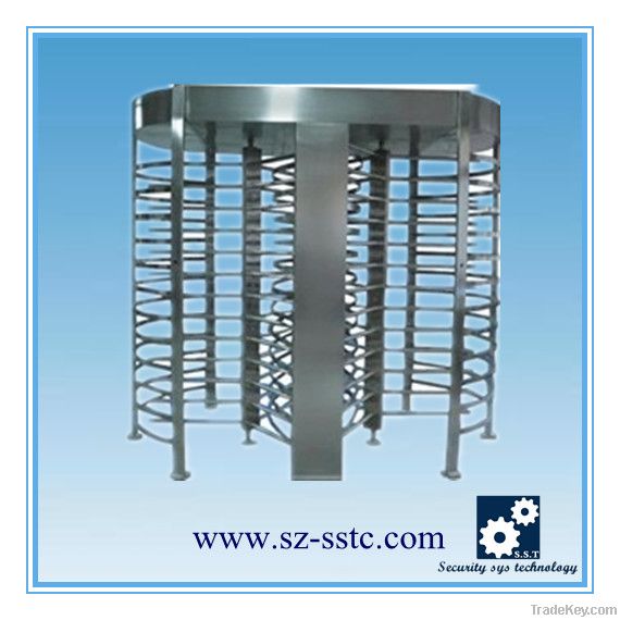 304 stainless steel automatic mechanical full height turnstiles
