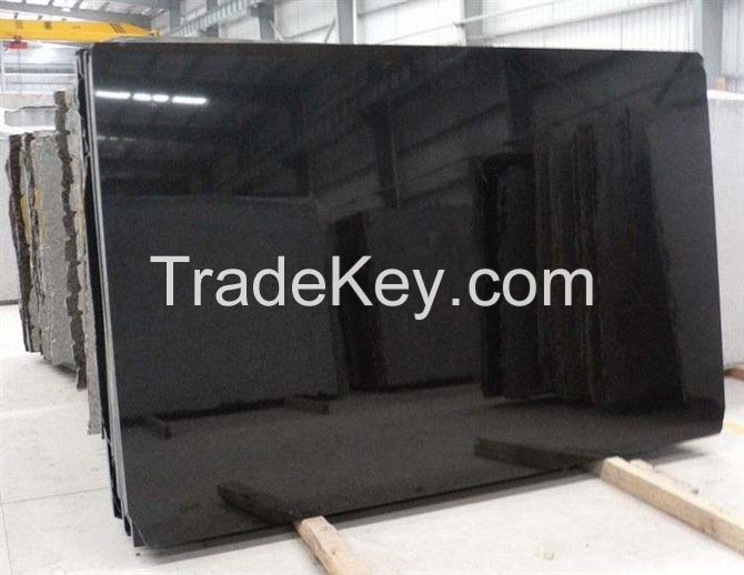 China Shanxi  Black  slab and tile for tombstone, kitchen top, wall cladding