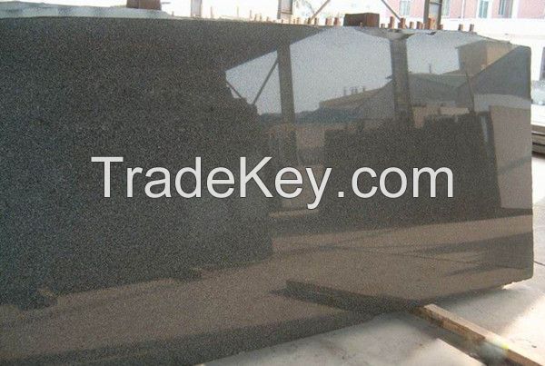 China Dark Grey G654  slab and tile for tombstone, kitchen top, wall cladding