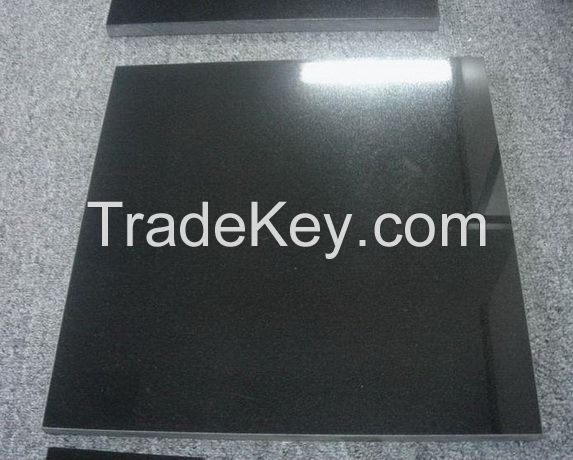 Mongolia Black  slab and tile for tombstone, kitchen top, wall cladding