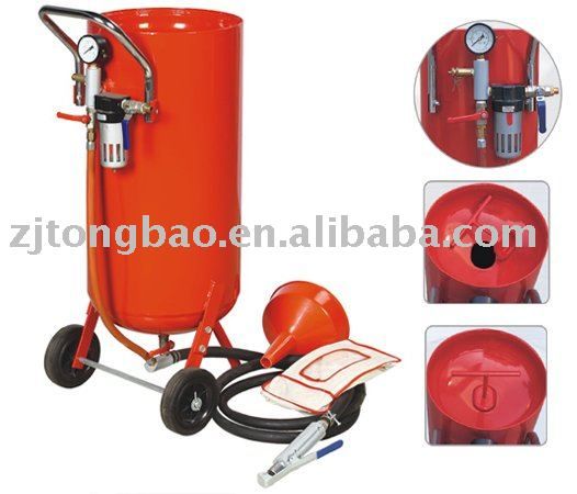 TB-SB5 portable sandblasting pot