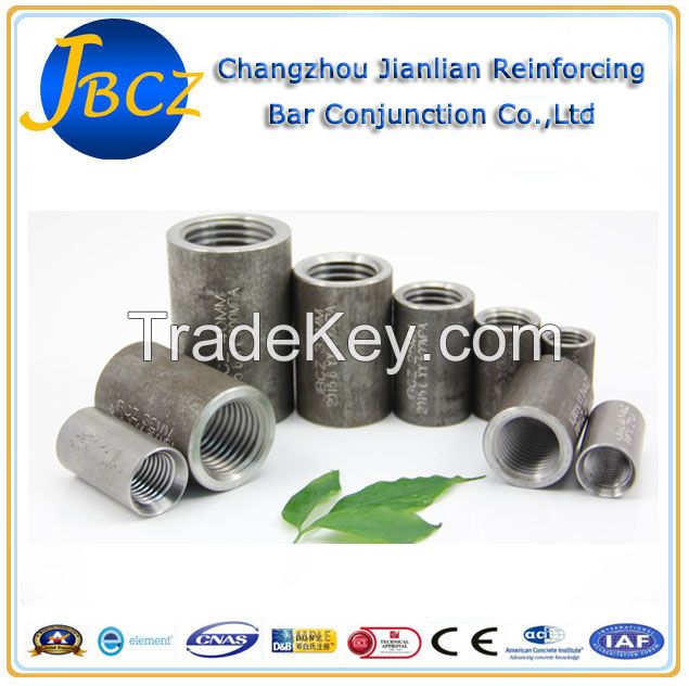 Upset forging parallel thread rebar coupler