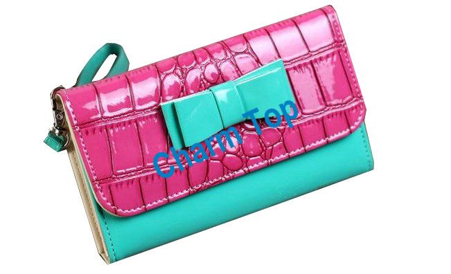 Beautiful and Fashionable Mobile Phone Leather Pouch