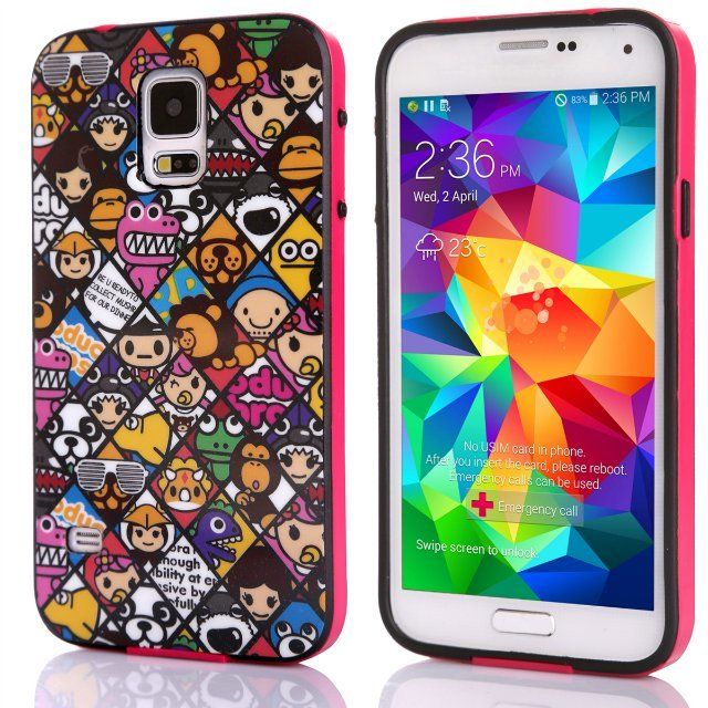 High quality IMD Hard Plastic Cover For Samsung S5