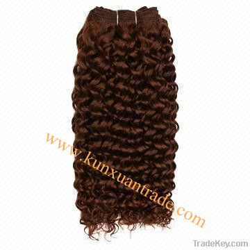 100% human hair weft jerry curl