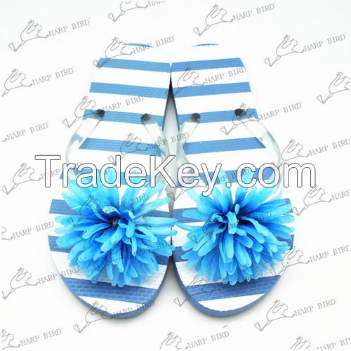new design flower women eva slippers