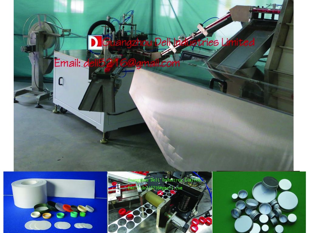 Cap Liner Punching and Lining machine