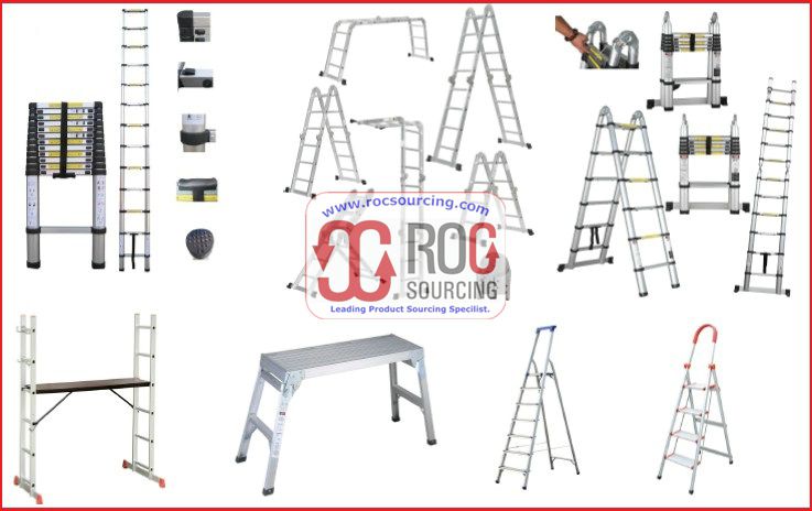 Alumium ladder Telescopic ladder Folding ladder Step ladder Scaffold ladder Household ladder