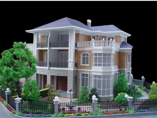 residential scale model,villa model,building scale model,apartment building model