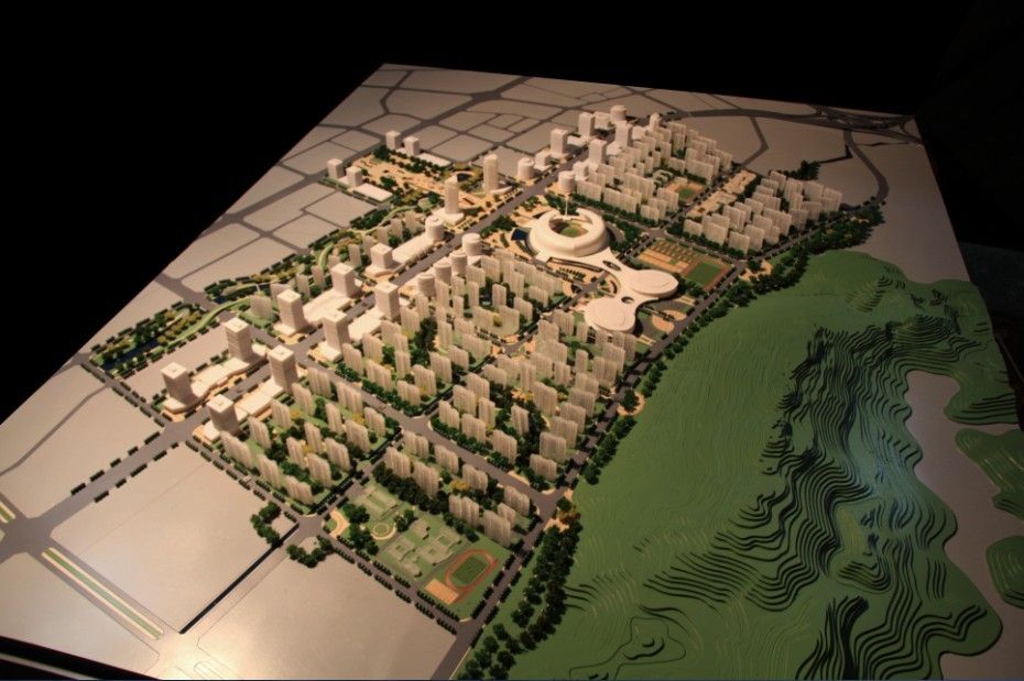 city planning model,programming scale model,architectural model,real estate model