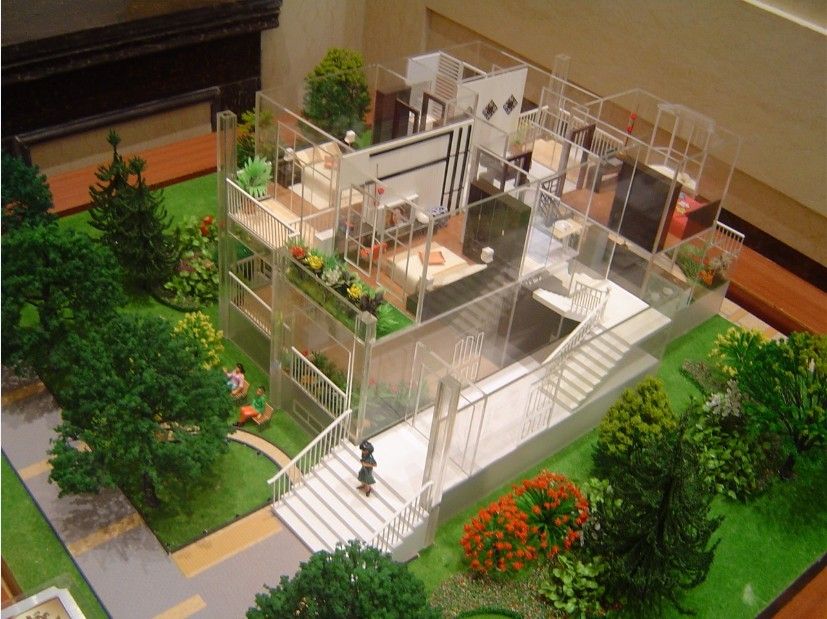 residential scale model,building model,villa building model,apartment model,resort building model
