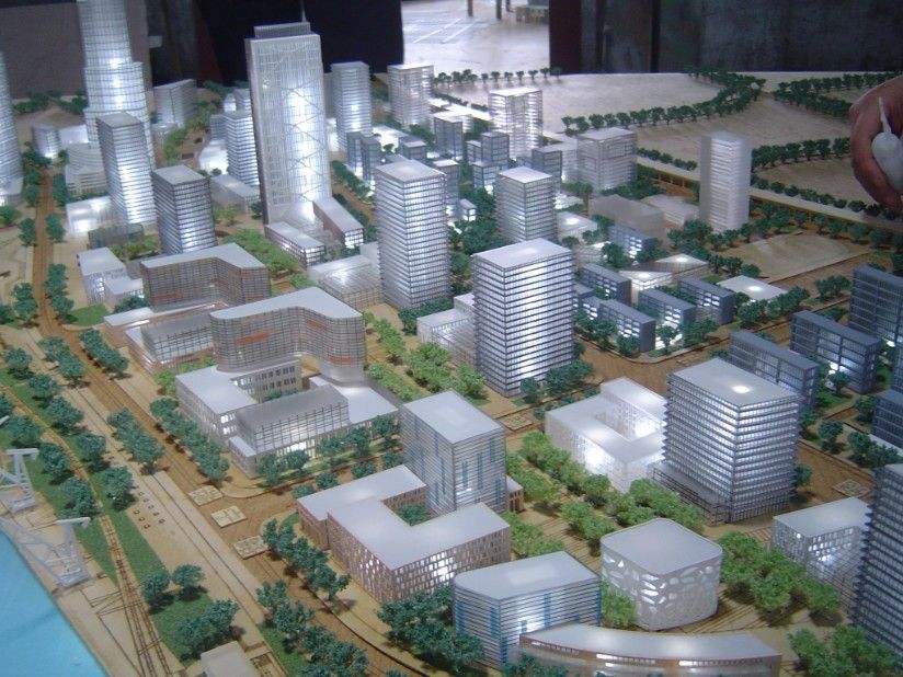 city planning model,programming scale model,architectural model,real estate model