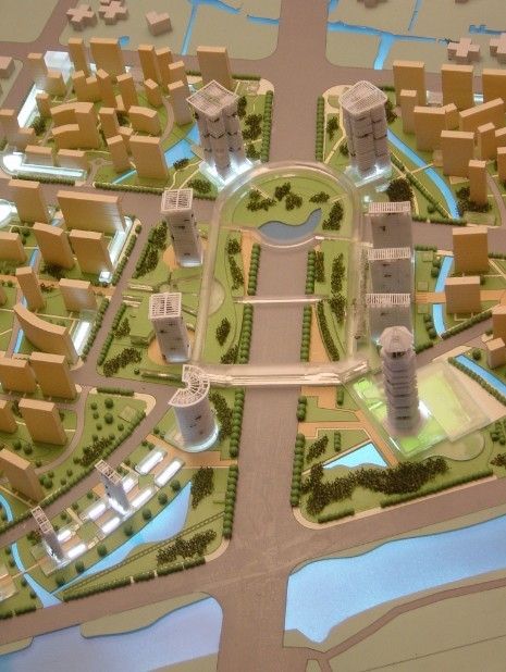 city planning scale model,programming model,architectural model,building model