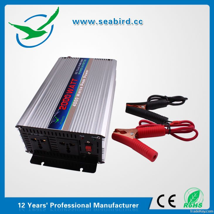 power inverter 24v input 230v output/2kw off-grid pure sine wave inver