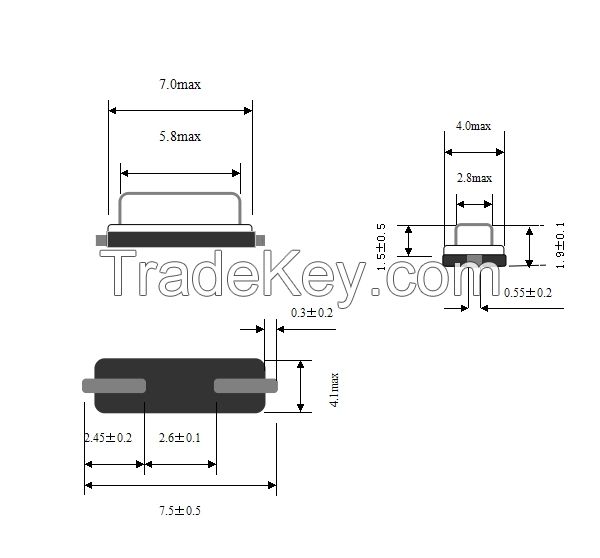 crystal resonator Mini 49SMD