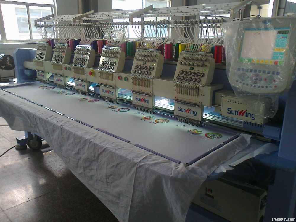 Multi Head Cap Embroidery Machine