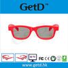 0.297mm disposable plastic personalized 3d glasses