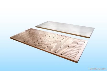 Continuous caster copper mould plate/tube