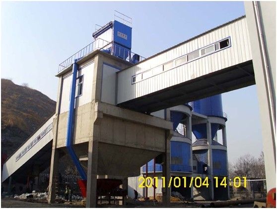Full tail sand dry-discharge cementing filling process
