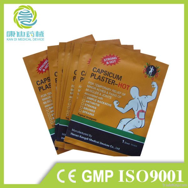 Hot selling medical plaster Made in China for relieving muscle pain na