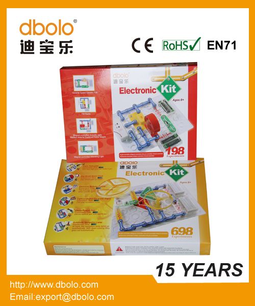 Electronic educational science kit