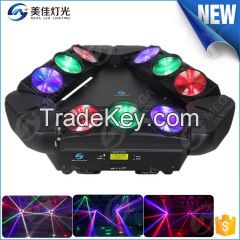 China Supplier New Stage Effect DJ 9X10W RGBW 4 in 1 LED Spider Beam M