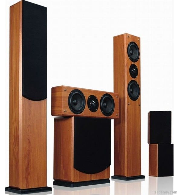 5.1 passive home theater speaker with big power