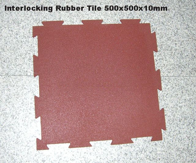 interlocking rubber floor mat