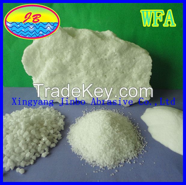 JINBO white fused corundum 0-1-3-5-8mm