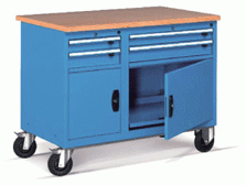 mobile tool trolley