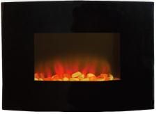 Curved Wall Mounted Electric Fireplace