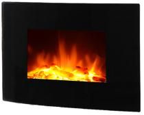 Curved Wall Mounted Electric Fireplace