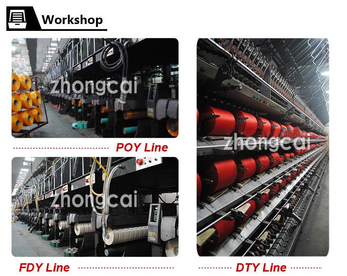 polyester DTY yarn