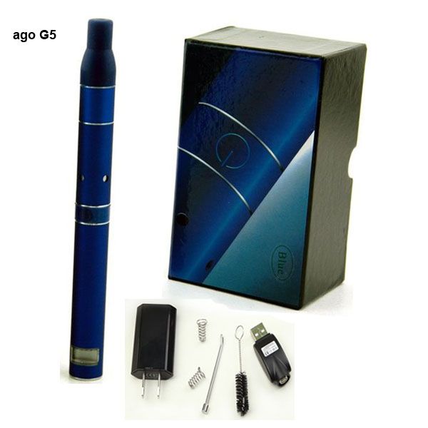 2013 new design product electronic cigarette ago G5 for portable dry herb vaporizer e cig