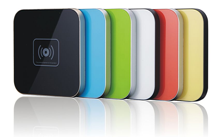 Colorful Mini Wireless Mobile Charger