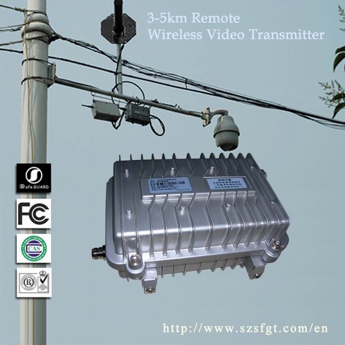 3-5km Long Distance Wireless Transmitter Receiver  