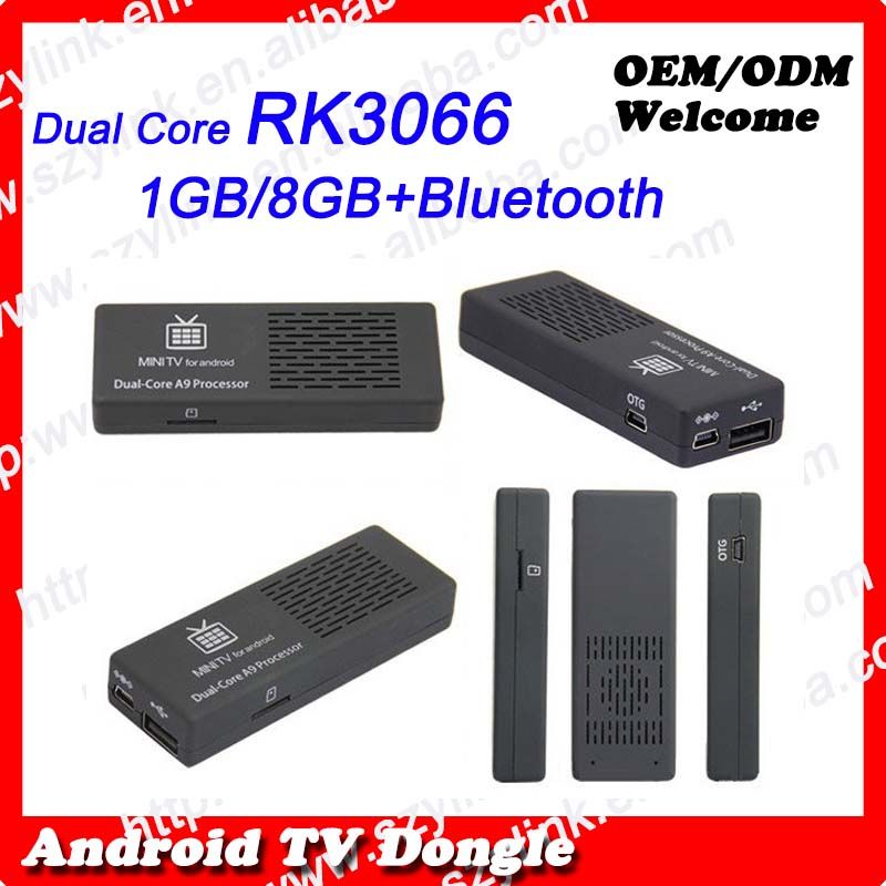 Factory in China ! Hot selling built-in Bluetooth RK3066 dual core google android 4.2 smart tv box