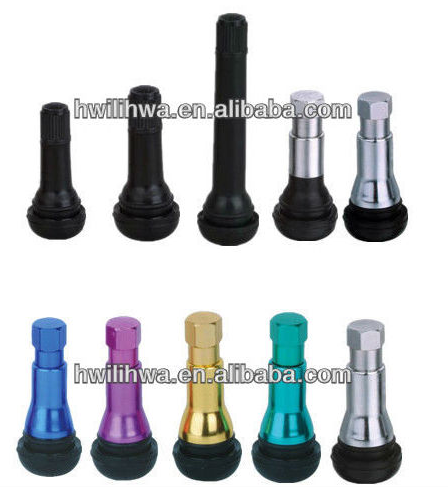 car snap-in tubeless tire valves
